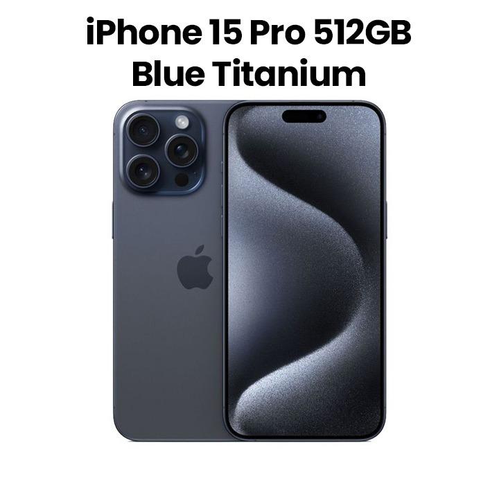 Apple iPhone 15 Pro 512GB Blue Titanium