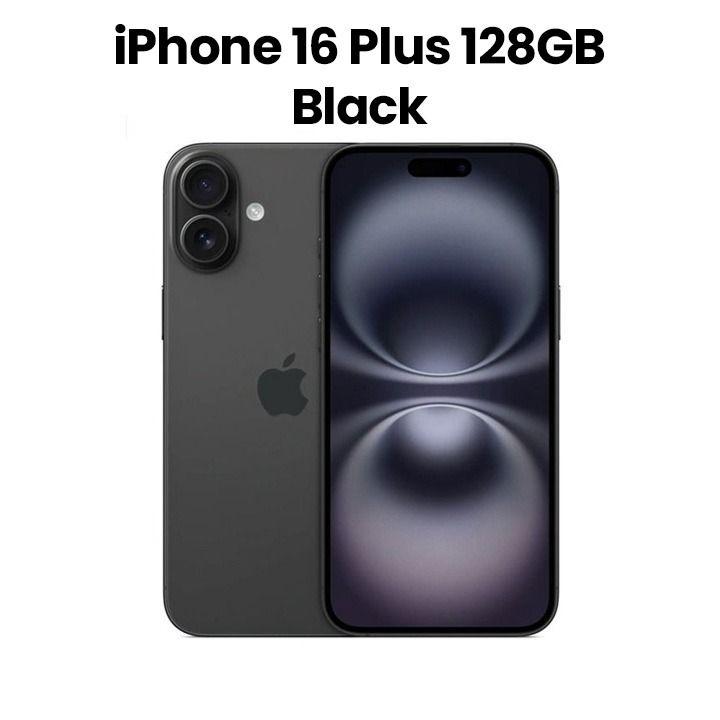 Apple iPhone 16 Plus 128GB Smartphone 6.7-inch - Black | MXVA3AE/A