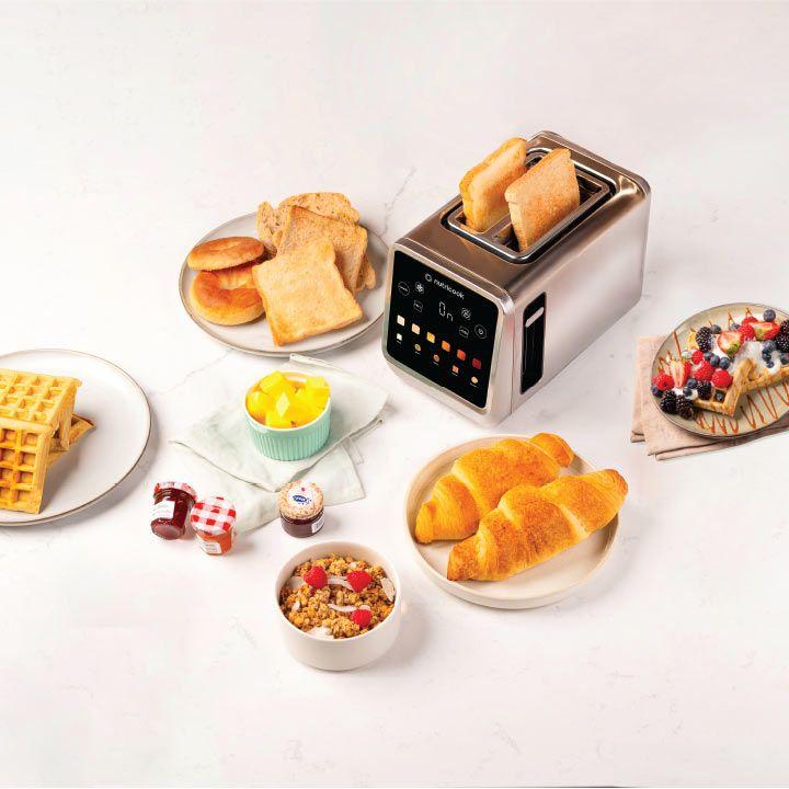 Nutricook 2-Slice Stainless Steel LED Digital Toaster 850W | NC-TS201