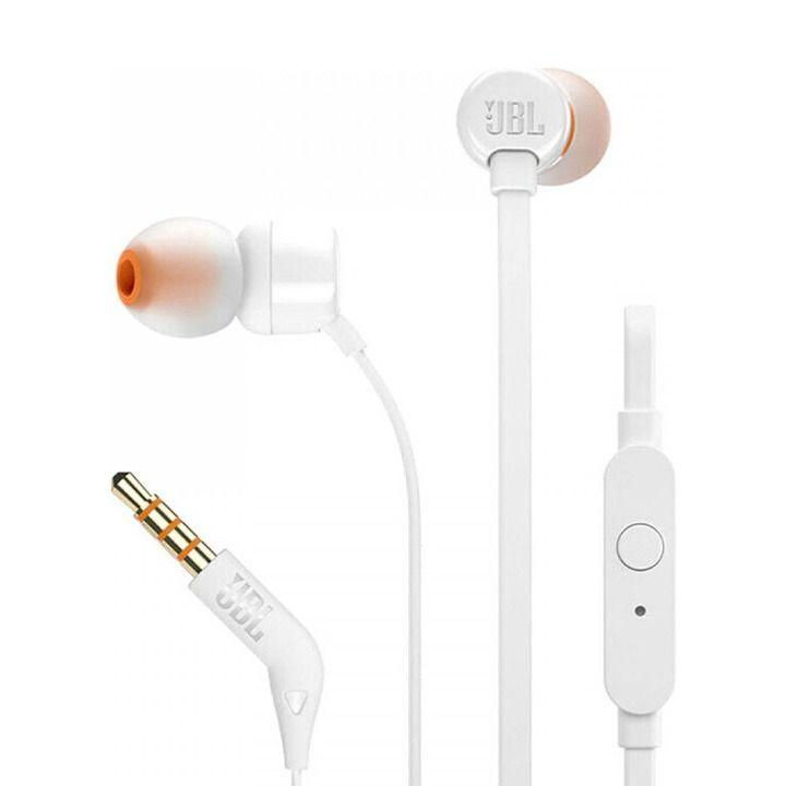 JBL T110 Ear Phone - White