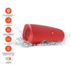 JBL Charge 4 Waterproof Portable Bluetooth Speaker - Red