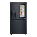 LG GR-X337CQAL Side by Side Refrigerator, InstaView Door-in-Door™, Matte Black, Hygiene FRESH+™, ThinQ