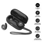 JBL Reflect Mini NC Waterproof True Wireless In-Ear NC Sport Headphones - Black