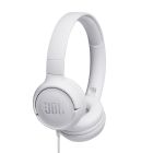 JBL TUNE 500 Wired on-ear Headphones - White
