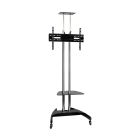 Zenan ZTS-CD800S TV Stand With Castor Wheel TV Size 32" - 65" Weight Capacity Up to 50Kg