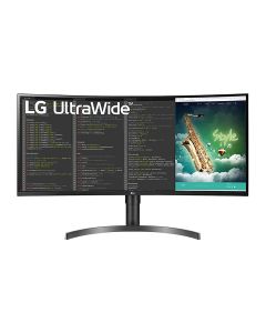 LG 35WN75C-B 35'' UltraWide™ QHD HDR VA Curved Monitor