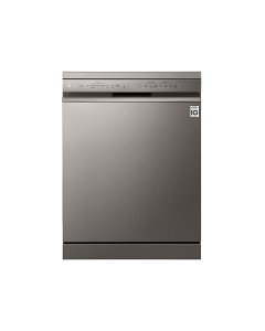 LG DFB425FP QuadWash™ Steam Dishwasher, 14 Place Settings, EasyRack™ Plus, Inverter Direct Drive, ThinQ