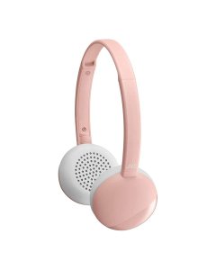 JVC Wireless Bluetooth On-Ear Headphones (HA-S22W-P-U) - Pink
