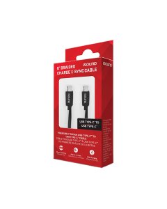 iSound ISOUND-6100 Charge & Sync Cable from Type-C to Type-C - Black