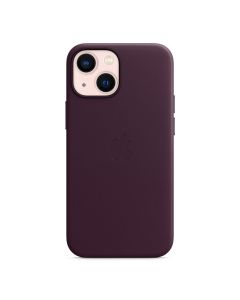 Apple iPhone 13 mini Leather Case with MagSafe - Dark Cherry(MM0G3ZM/A)