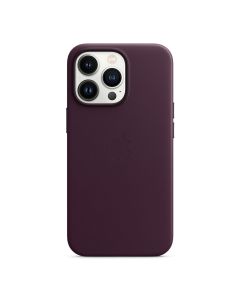 Apple iPhone 13 Pro Leather Case with MagSafe - Dark Cherry(MM1A3ZM/A)
