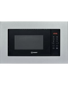 Indesit MWI 120GXUK 20 Ltr Built-In Microwave Oven with Grill Function INOX Finish