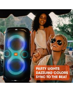 JBL Partybox 110 Portable Party Speaker with 160W Powerful Sound, Built-in Lights and Splashproof Design