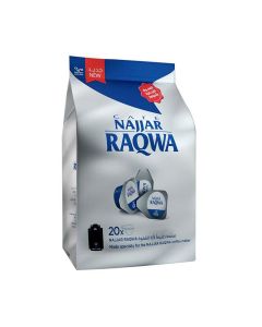 Najjar Raqwa Single Cup Bag of 20pcs Coffee Capsules - Plain