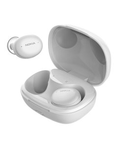Nokia TWS-411W True Wireless In-Ear Headphones with Wireless Charging- White